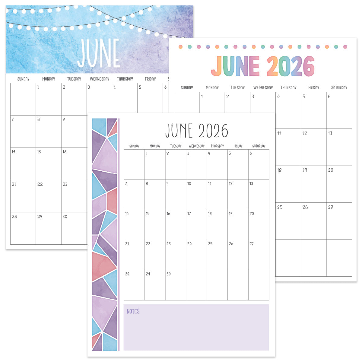 june 2026 calendar