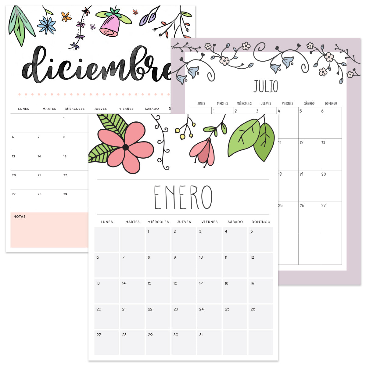 calendario para imprimir