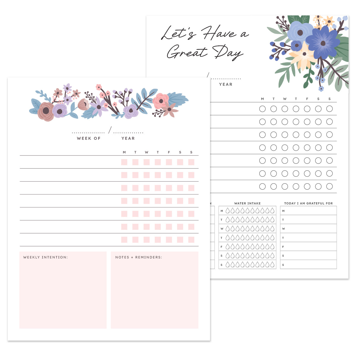 printable daily planner