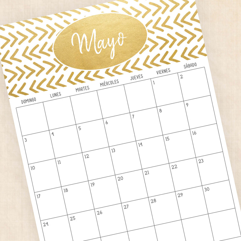 calendario 2026 para imprimir