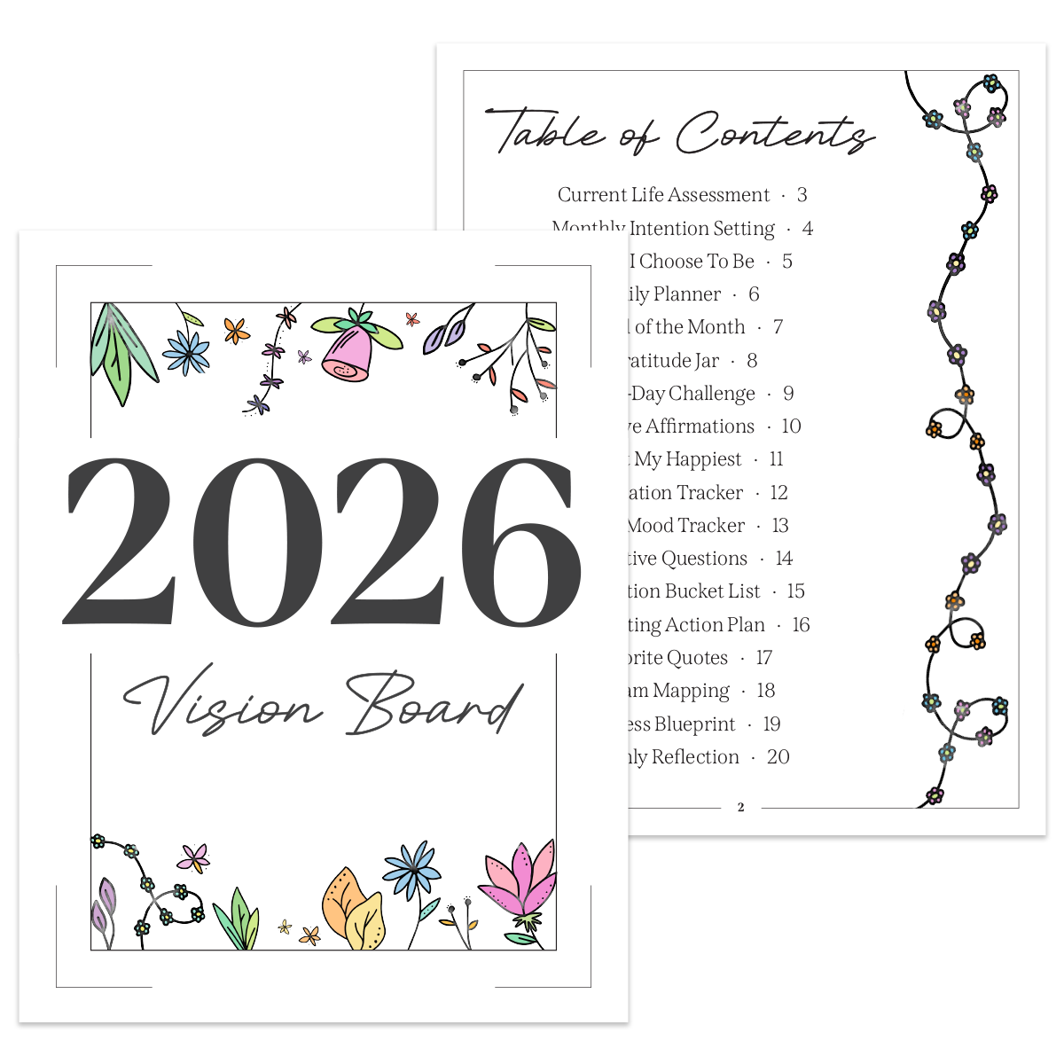 2026 vision board