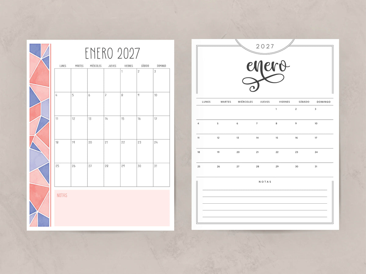 calendario 2027