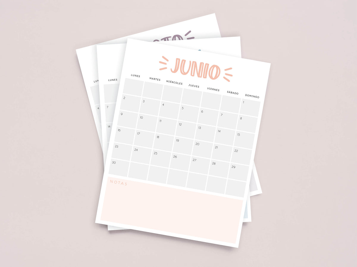 calendario junio 2025