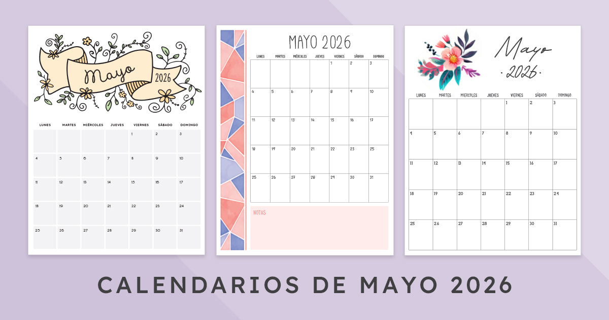 calendario mayo 2026