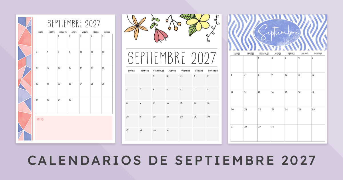 calendario septiembre 2027