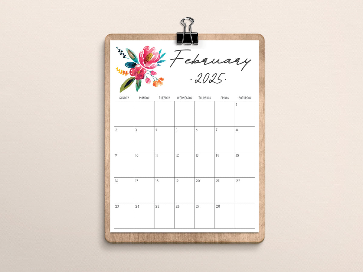 printable 2025 calendar