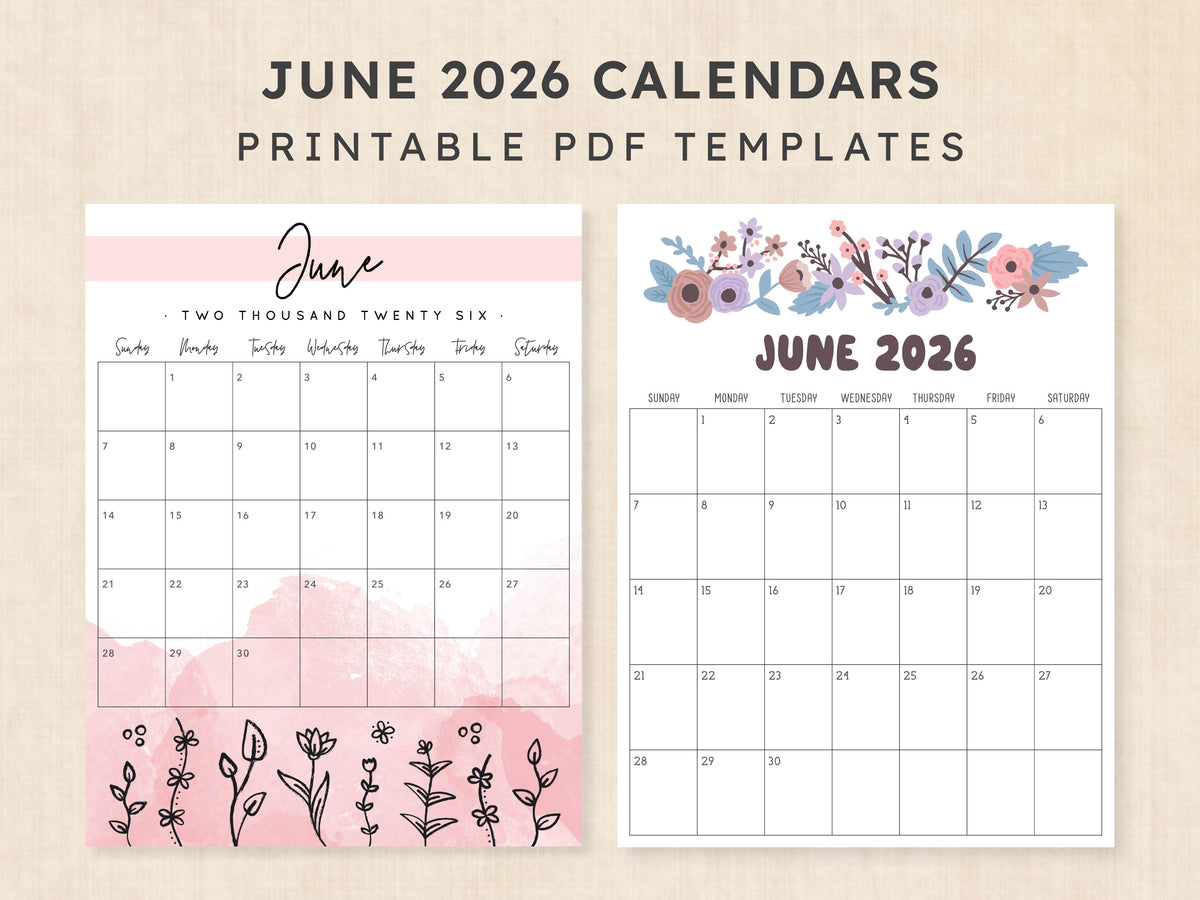 june 2026 calendar