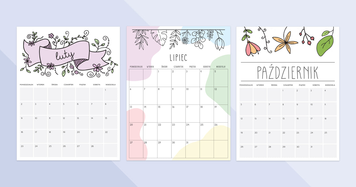 kalendarz pdf