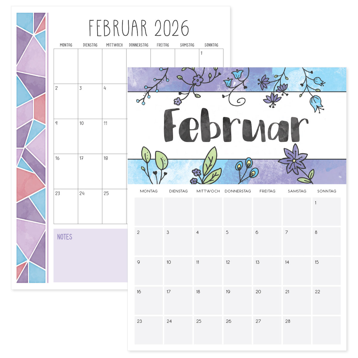 Kalender Februar 2026