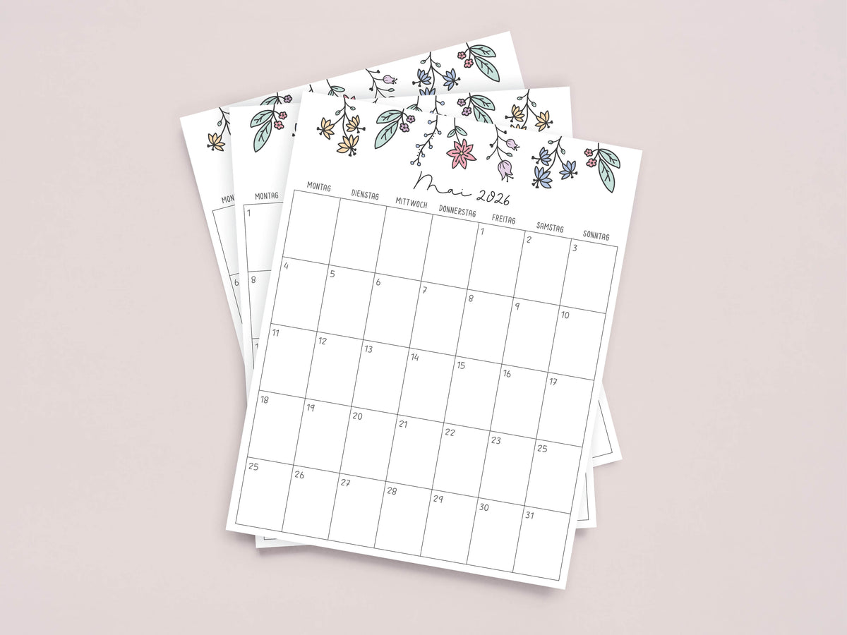 Kalender Mai 2026