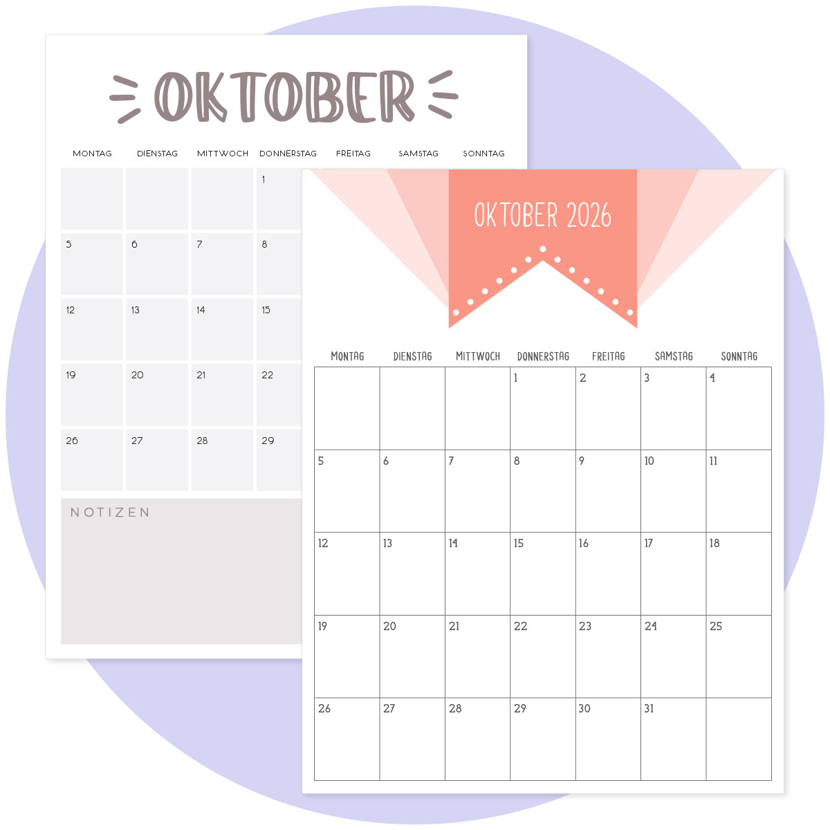 kalender oktober 2026
