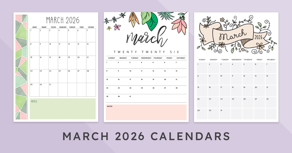 march 2026 calendar
