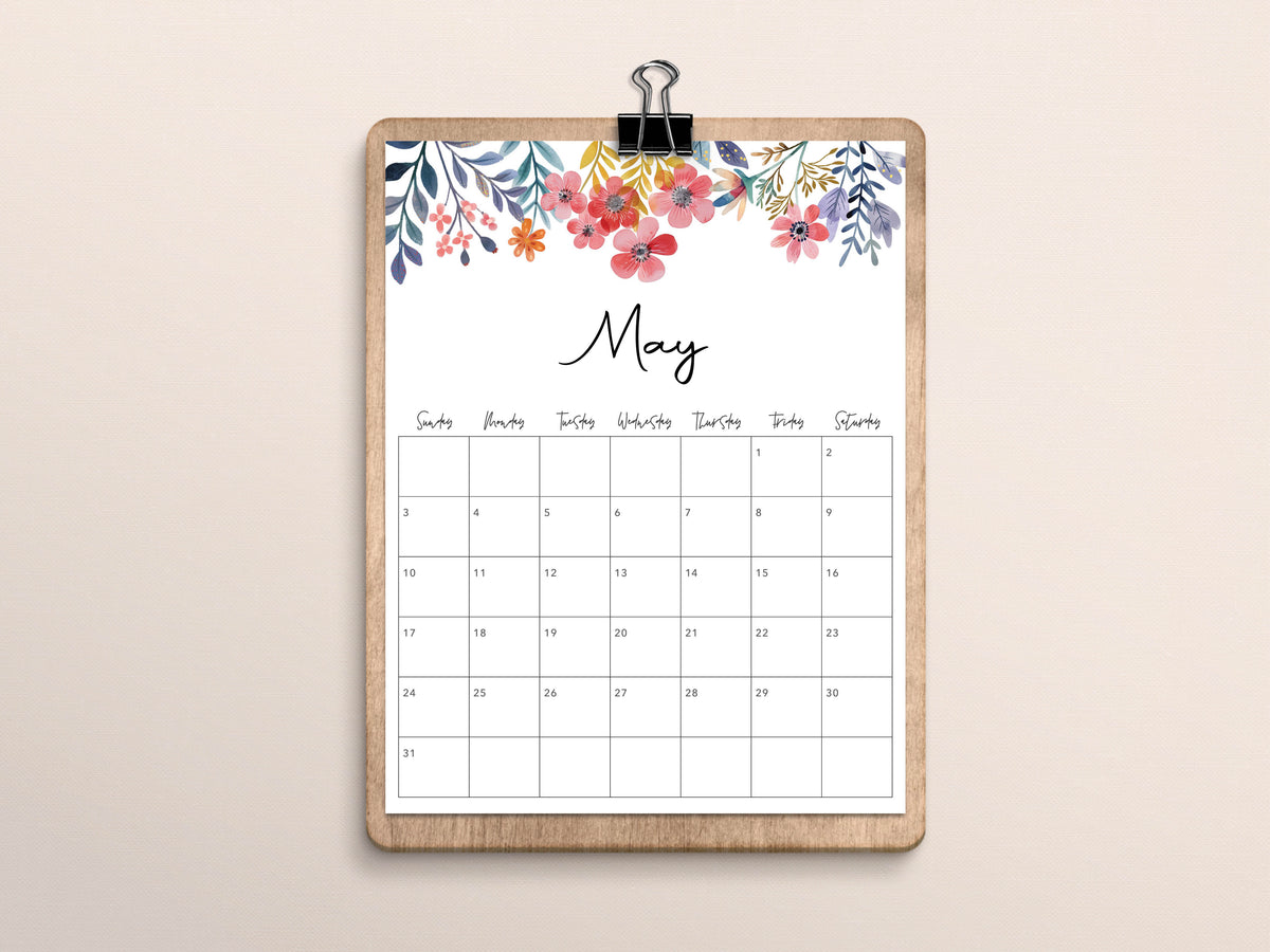 may calendar