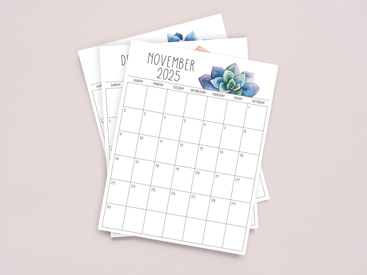 november 2025 calendar
