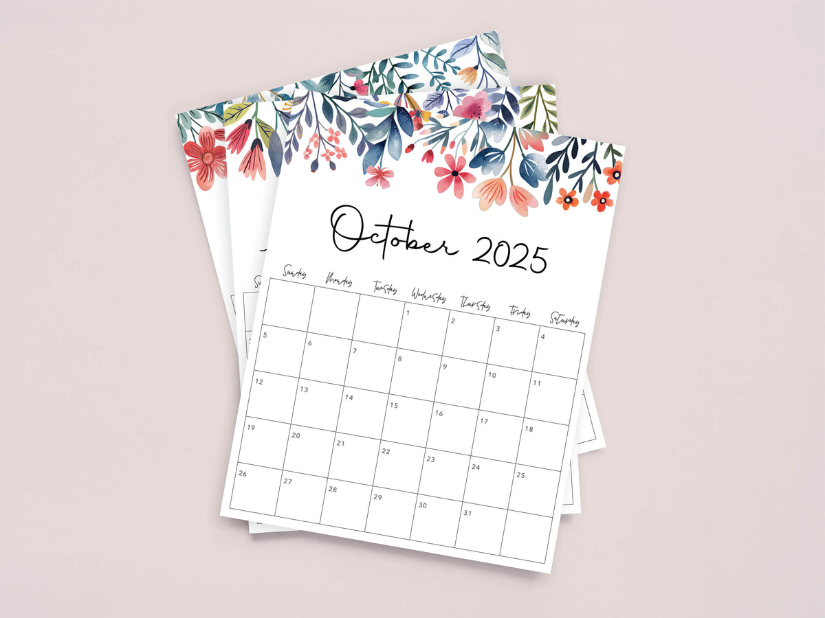 october 2025 calendar