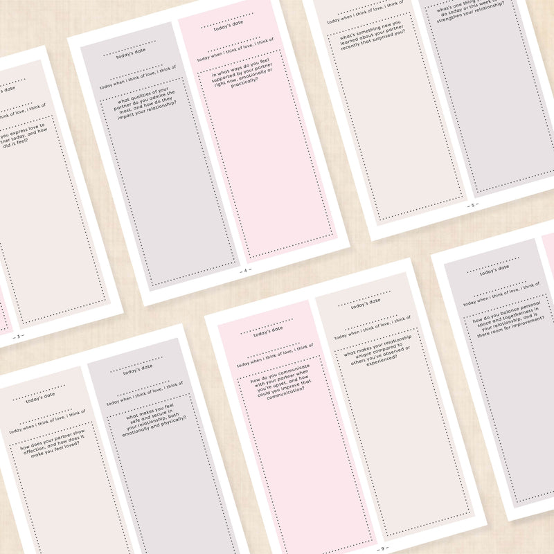 relationship journal prompts