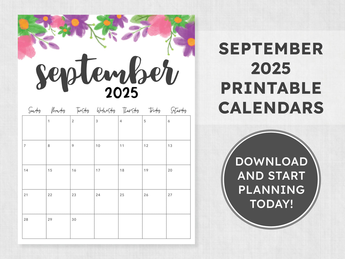 september 2025 calendar
