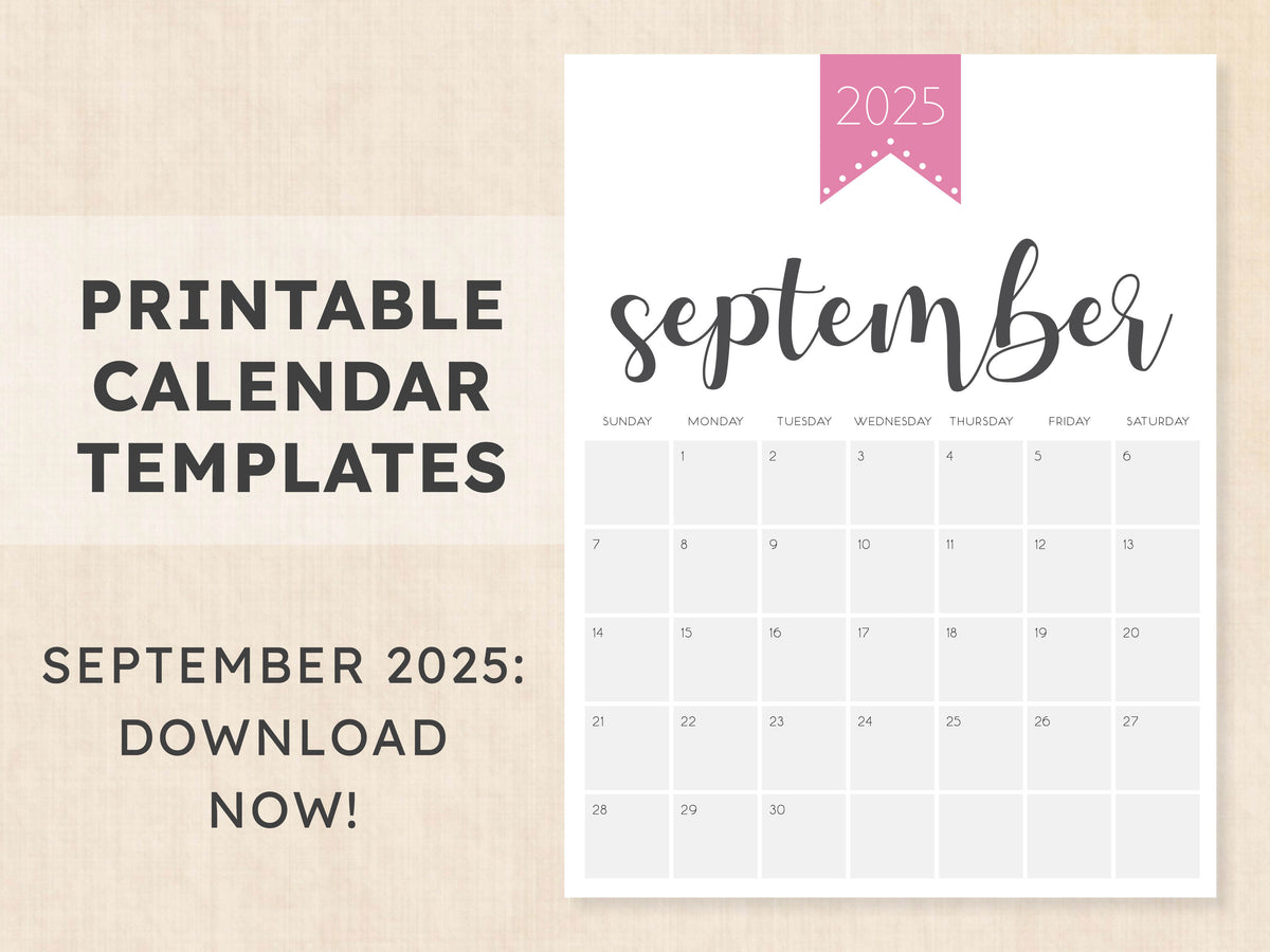september 2025 calendar