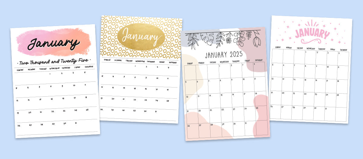 Our January Calendar Roundup