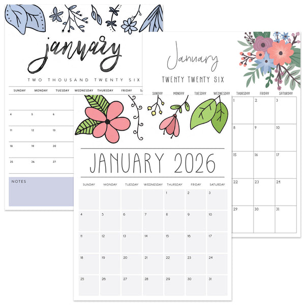 2026 calendar printable