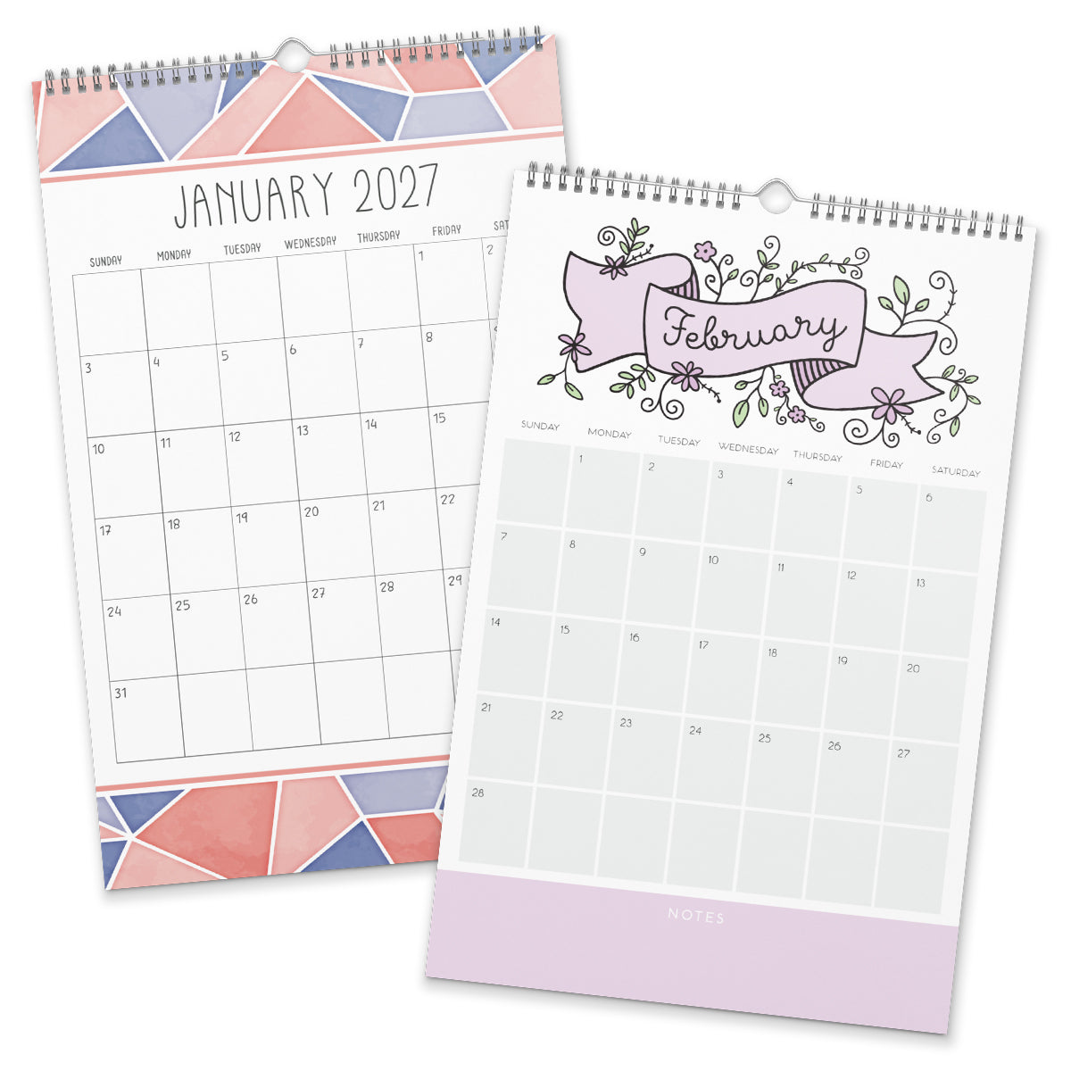2027 calendars