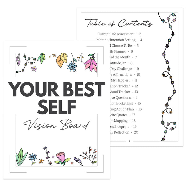 vision board template