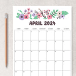 Load image into Gallery viewer, Printable 2024 Calendar
