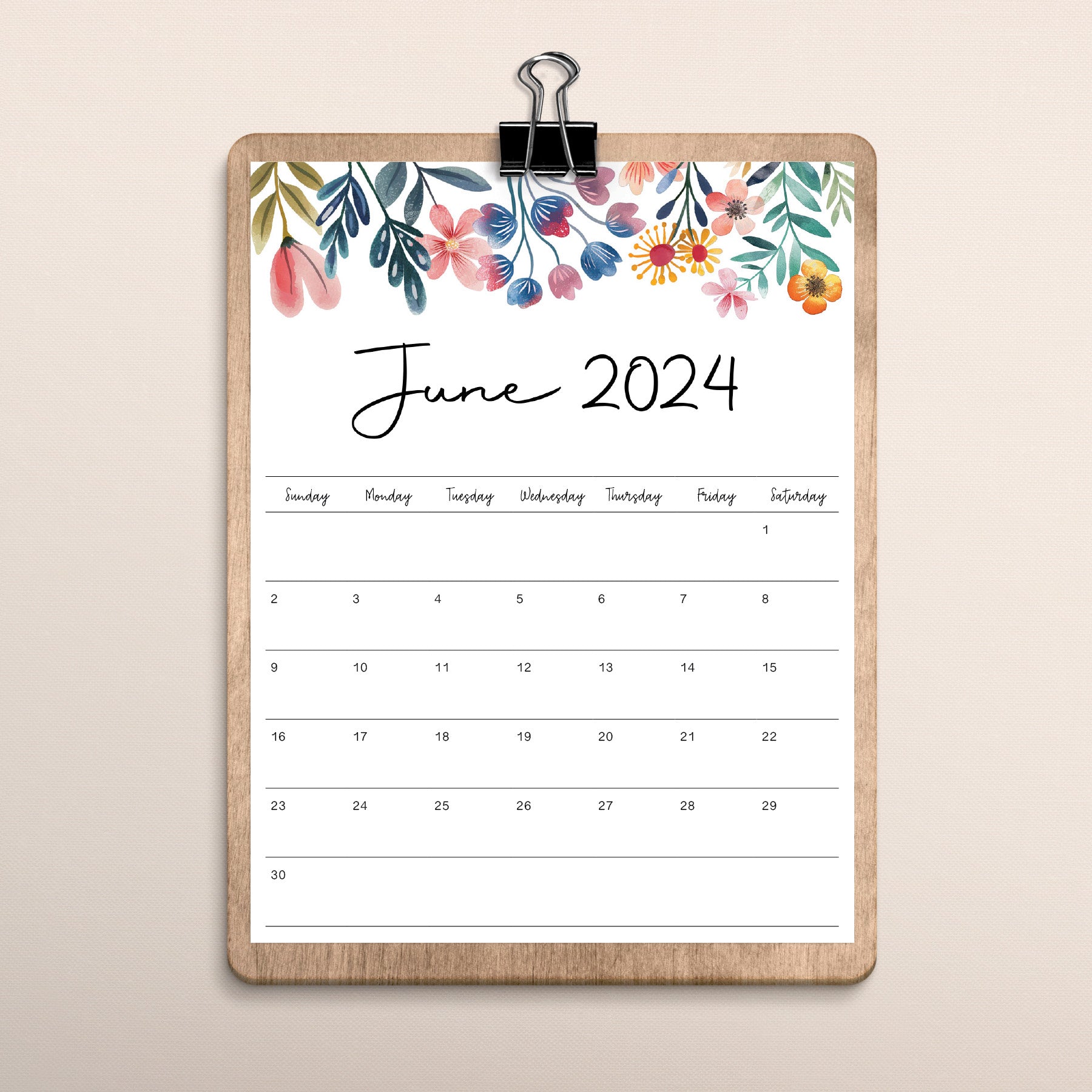 Printable 2024 Calendar