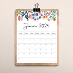 Load image into Gallery viewer, Printable 2024 Calendar
