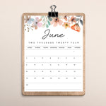 Load image into Gallery viewer, 2024 Calendar Printable
