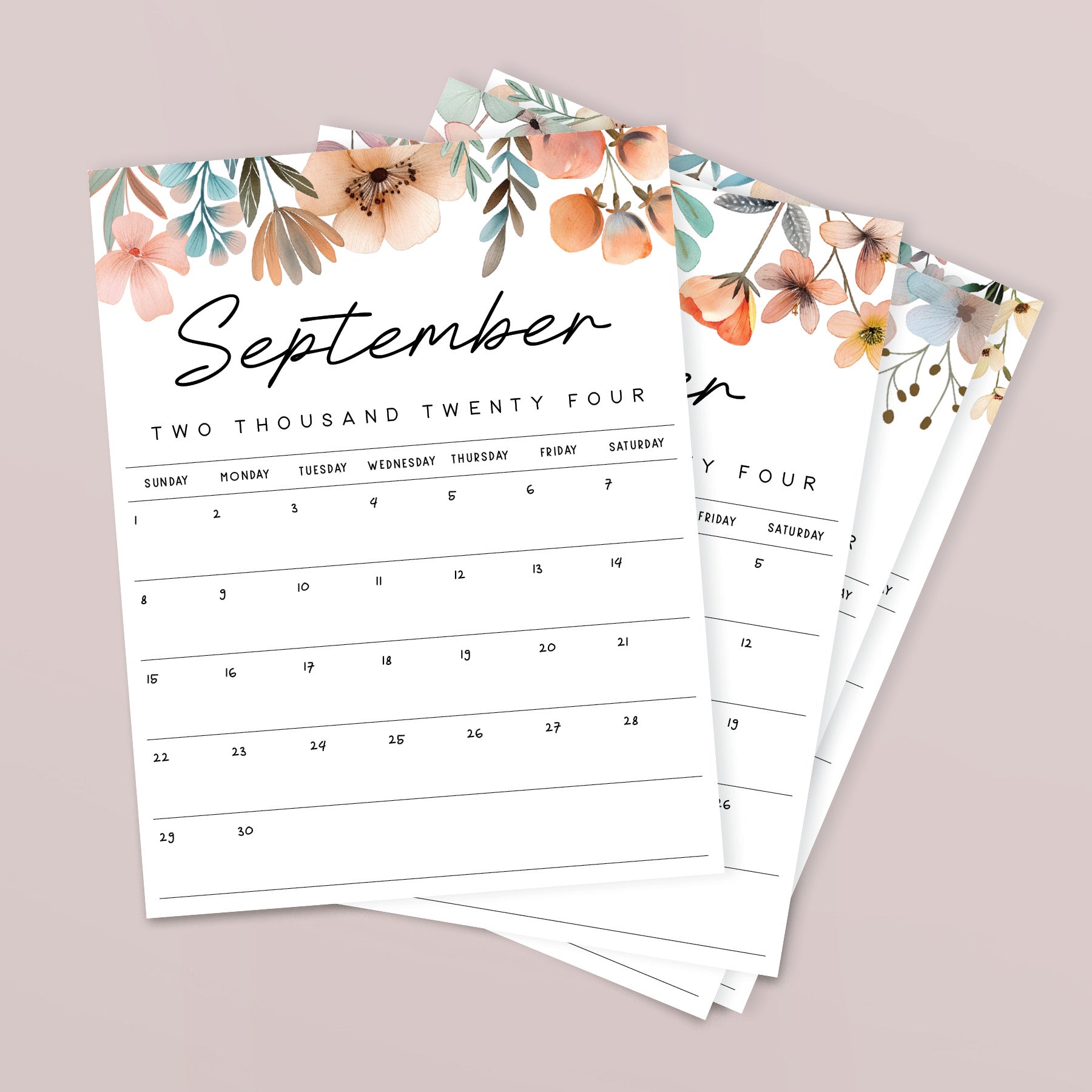 2024 Calendar Printable