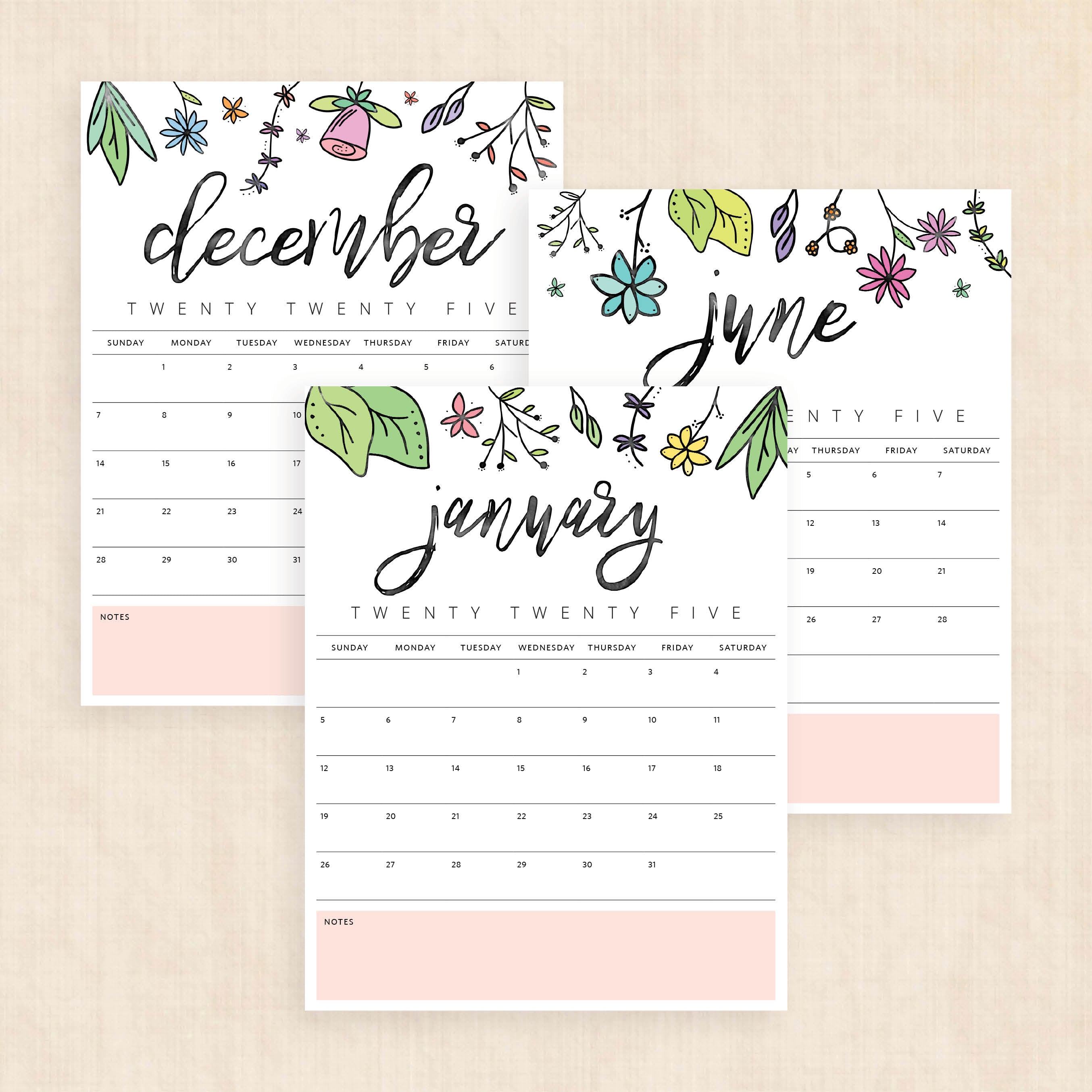 Printable 2025 Calendar