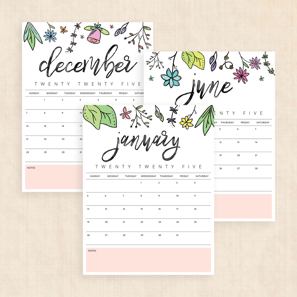 Printable 2025 Calendar