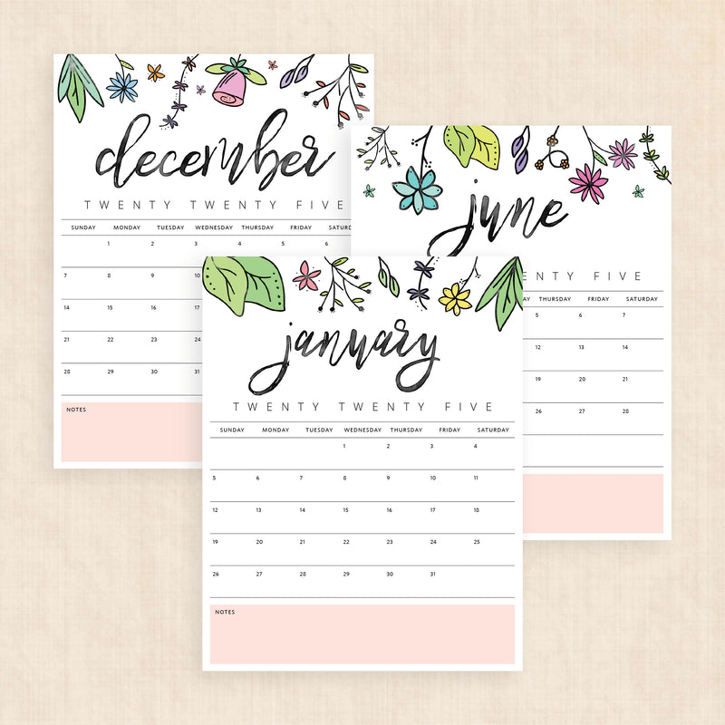 Printable 2025 Calendar