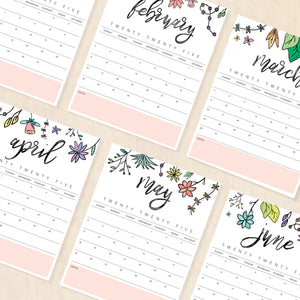 Printable 2025 Calendar