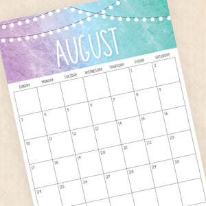 2025 Calendar