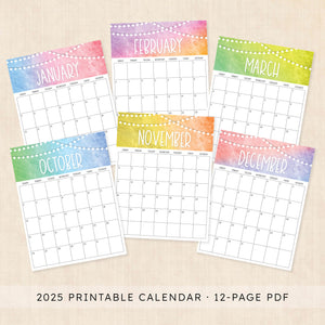 2025 Calendar