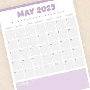 Printable 2025 Calendar