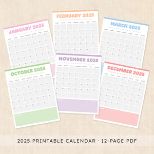Printable 2025 Calendar