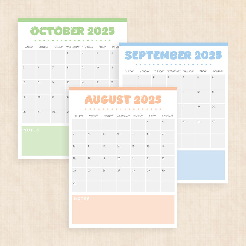 Printable 2025 Calendar
