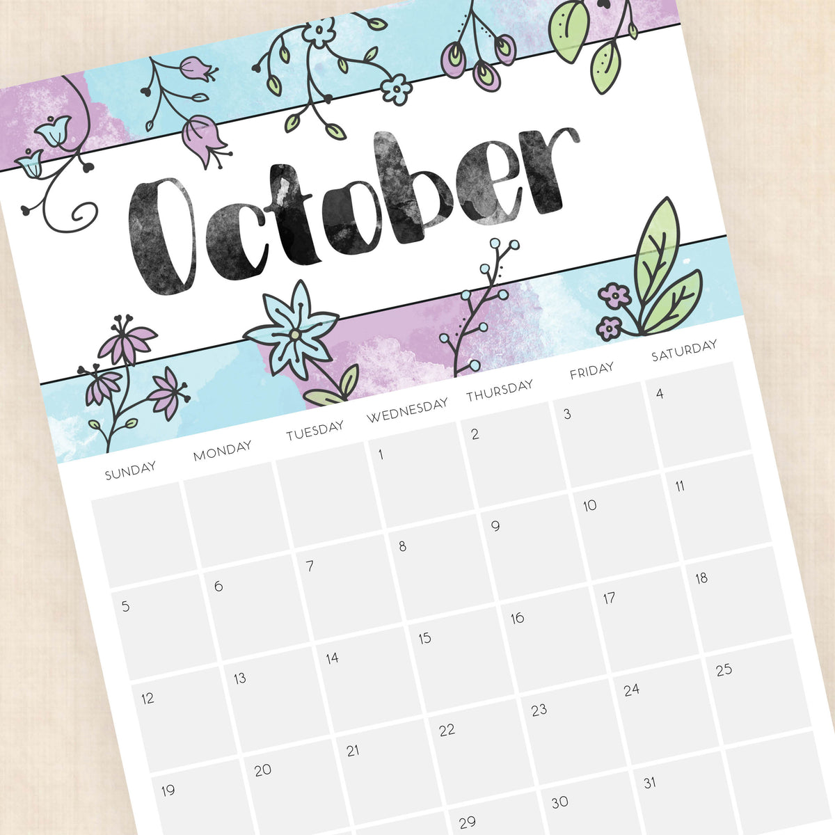 2025 Calendar