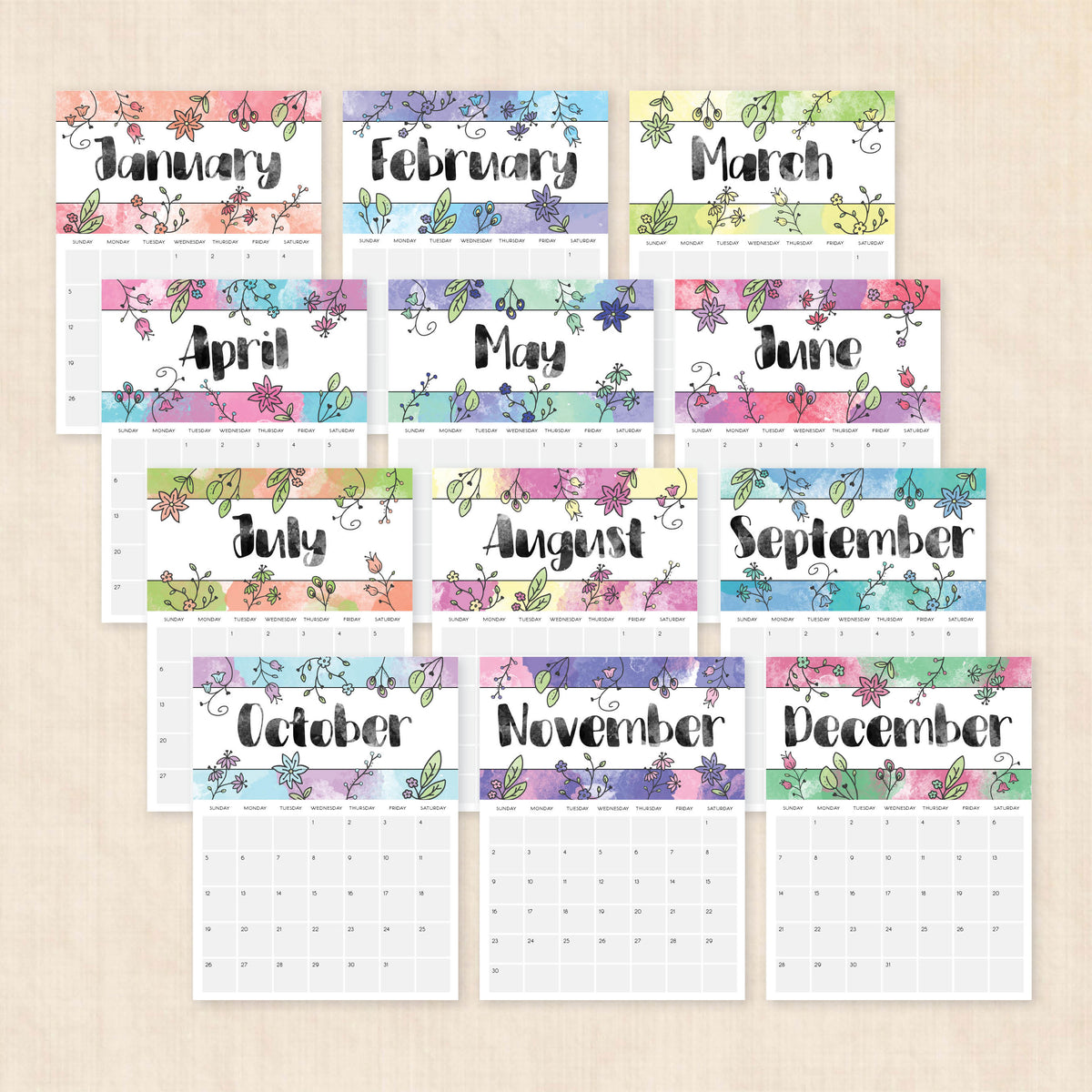 2025 Calendar