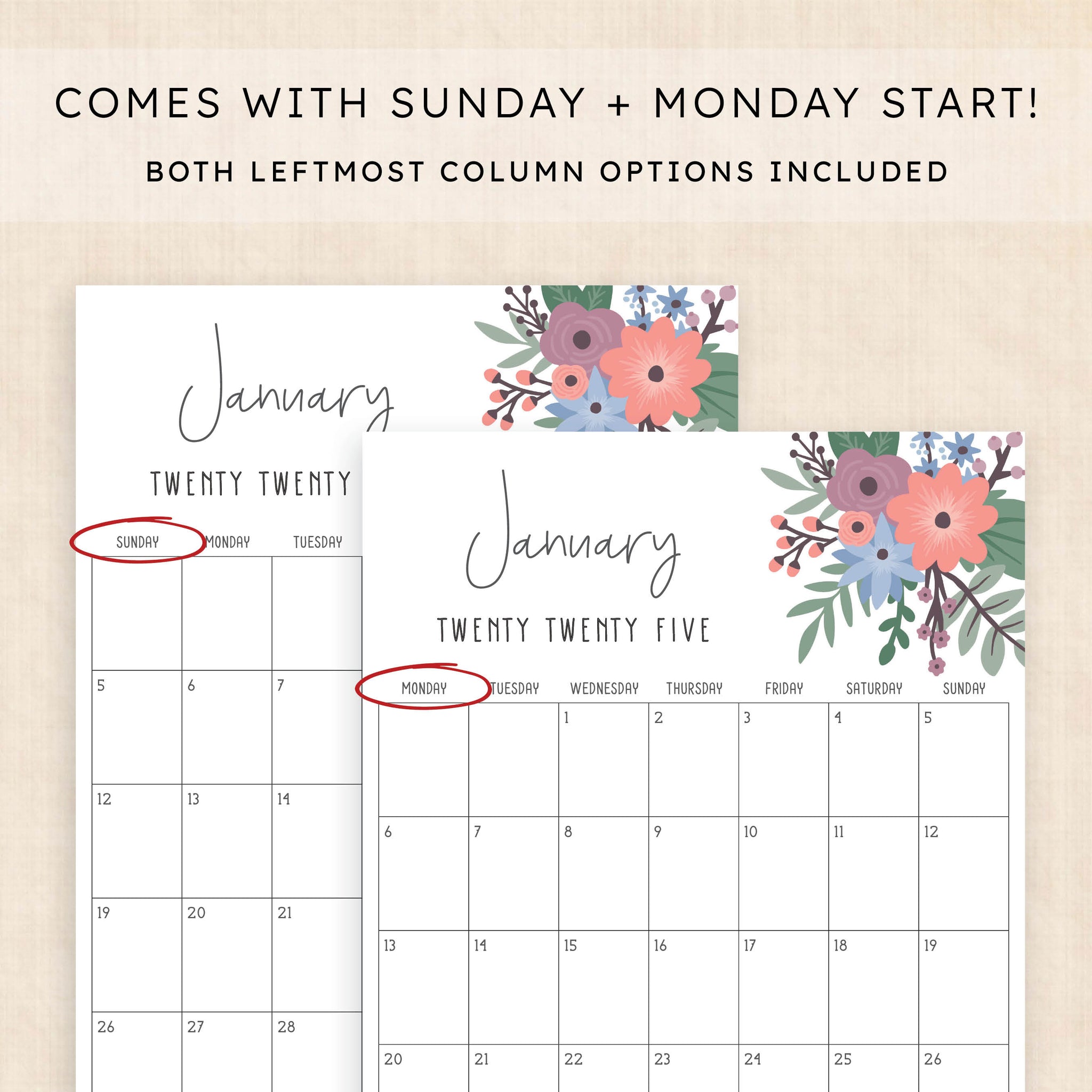 Printable 2025 Calendar
