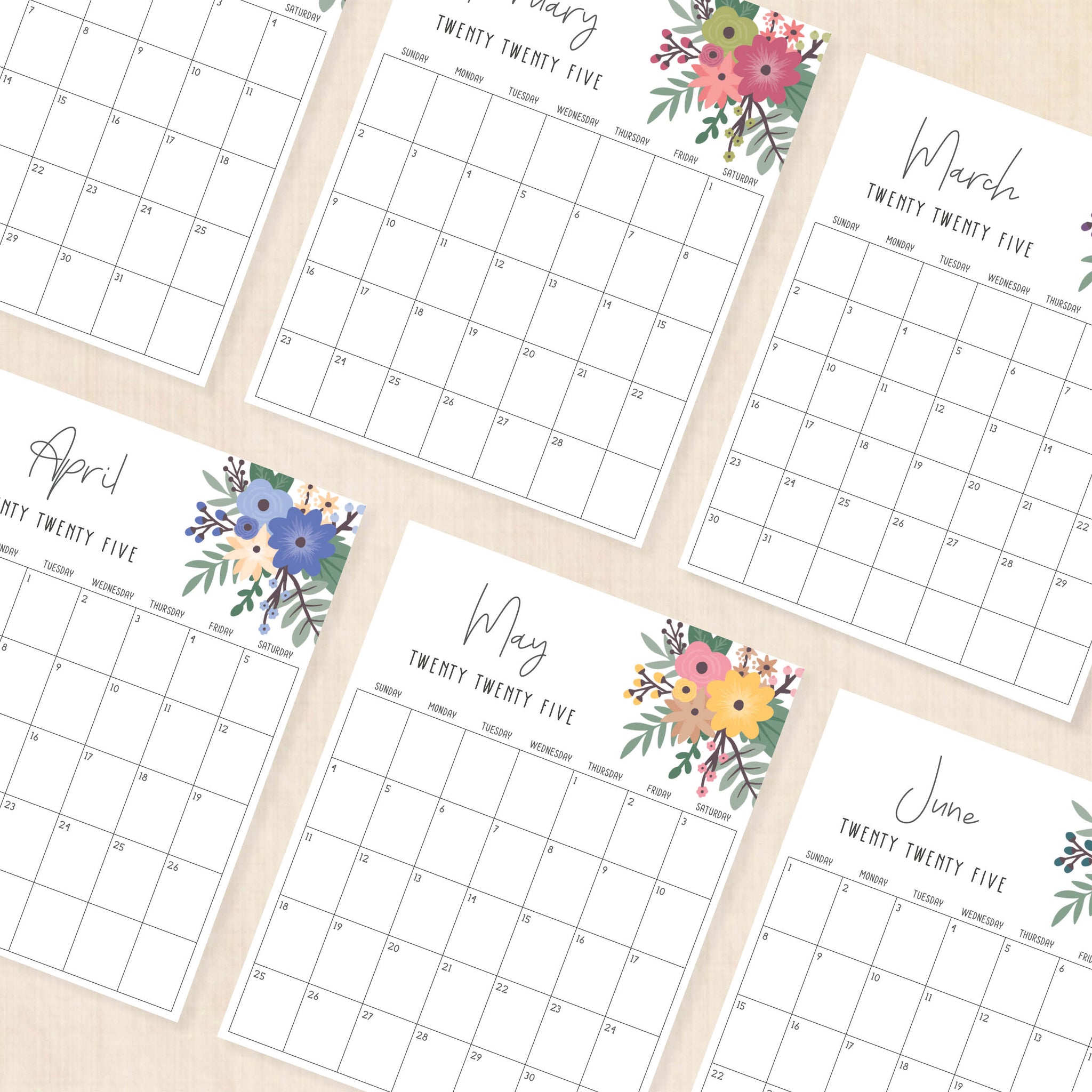 Printable 2025 Calendar