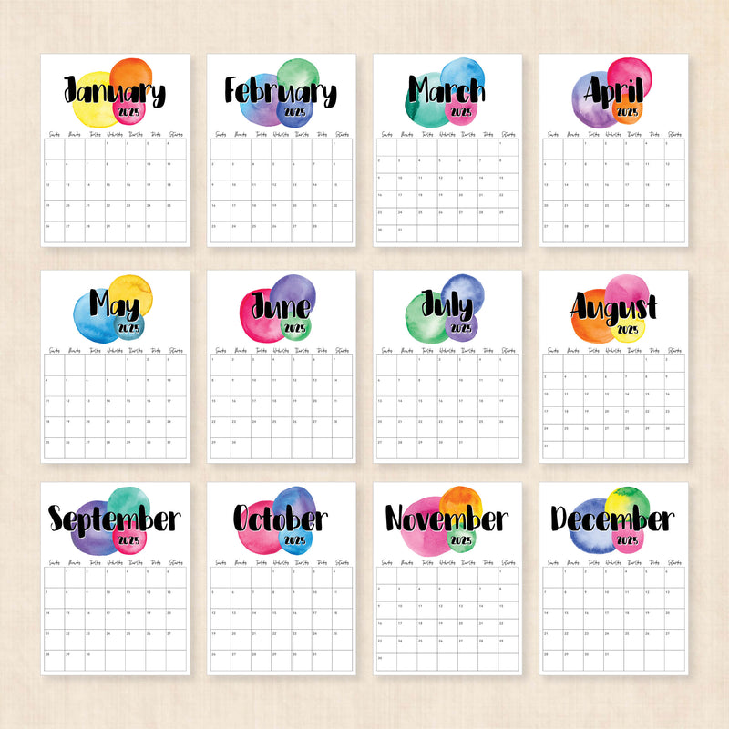 2025 Calendar