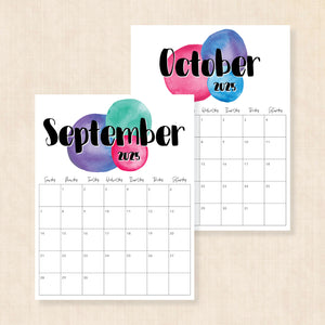 2025 Calendar