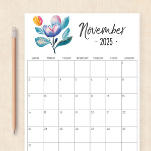 2025 Calendar