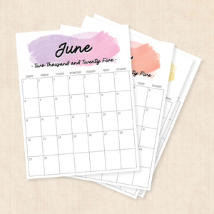 Printable 2025 Calendar