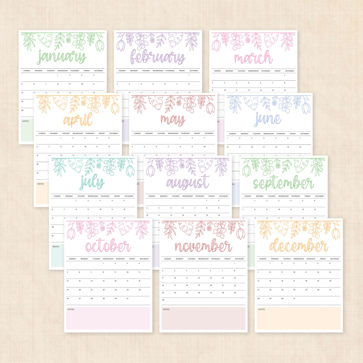 Printable 2025 Calendar