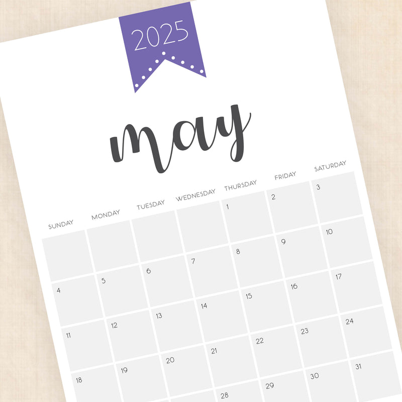 Printable 2025 Calendar